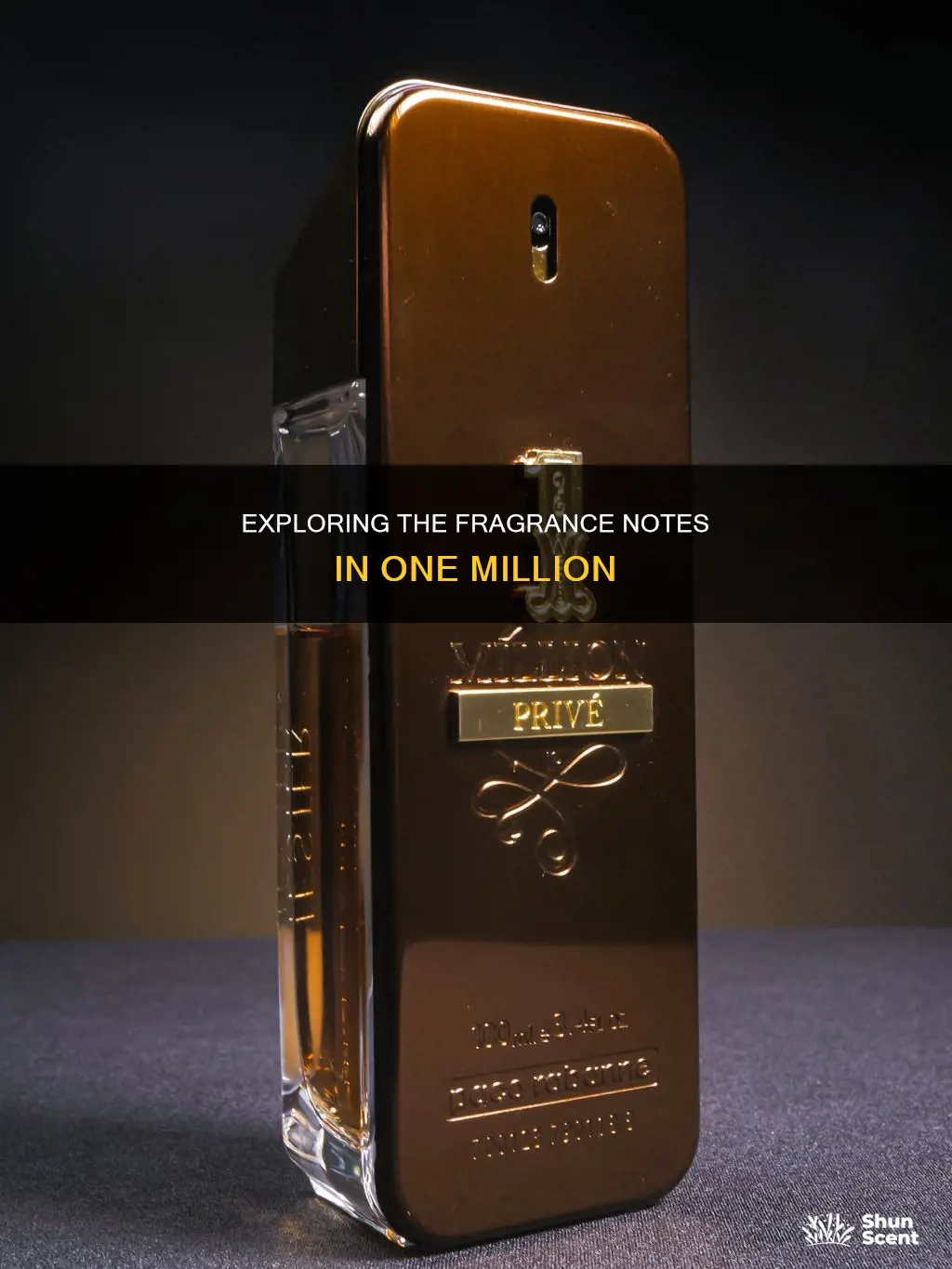 what fragrance notes are in one million