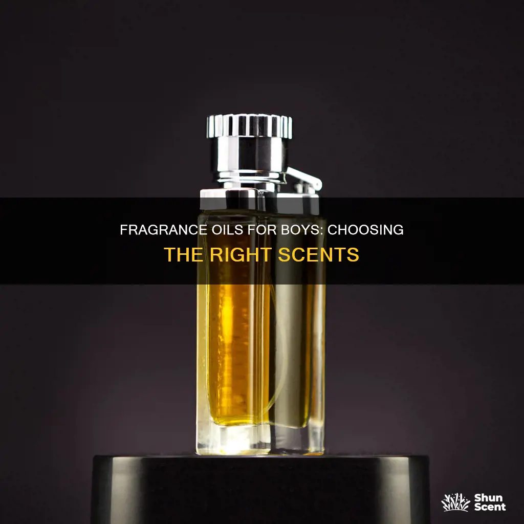 what fragrance oils are good for boys