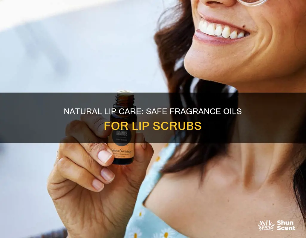 what fragrance oils are safe to use in lip scrub