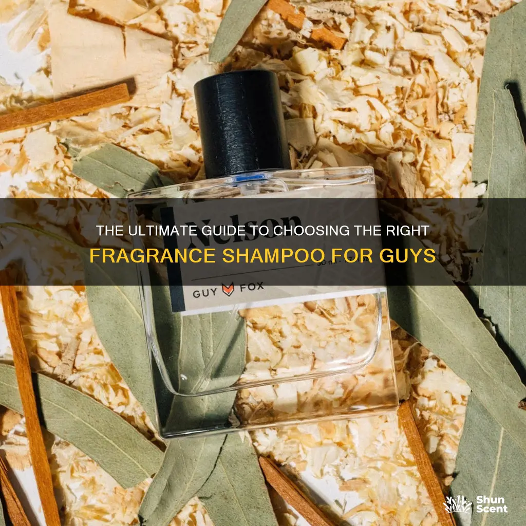 what fragrance shampoo is ok for giys