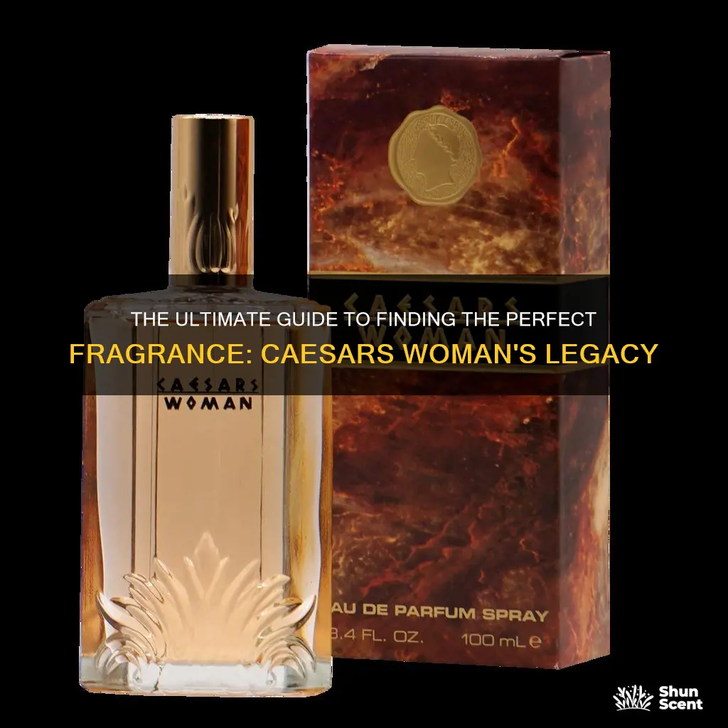 what fragrance smells most like the discontinued caesars woman