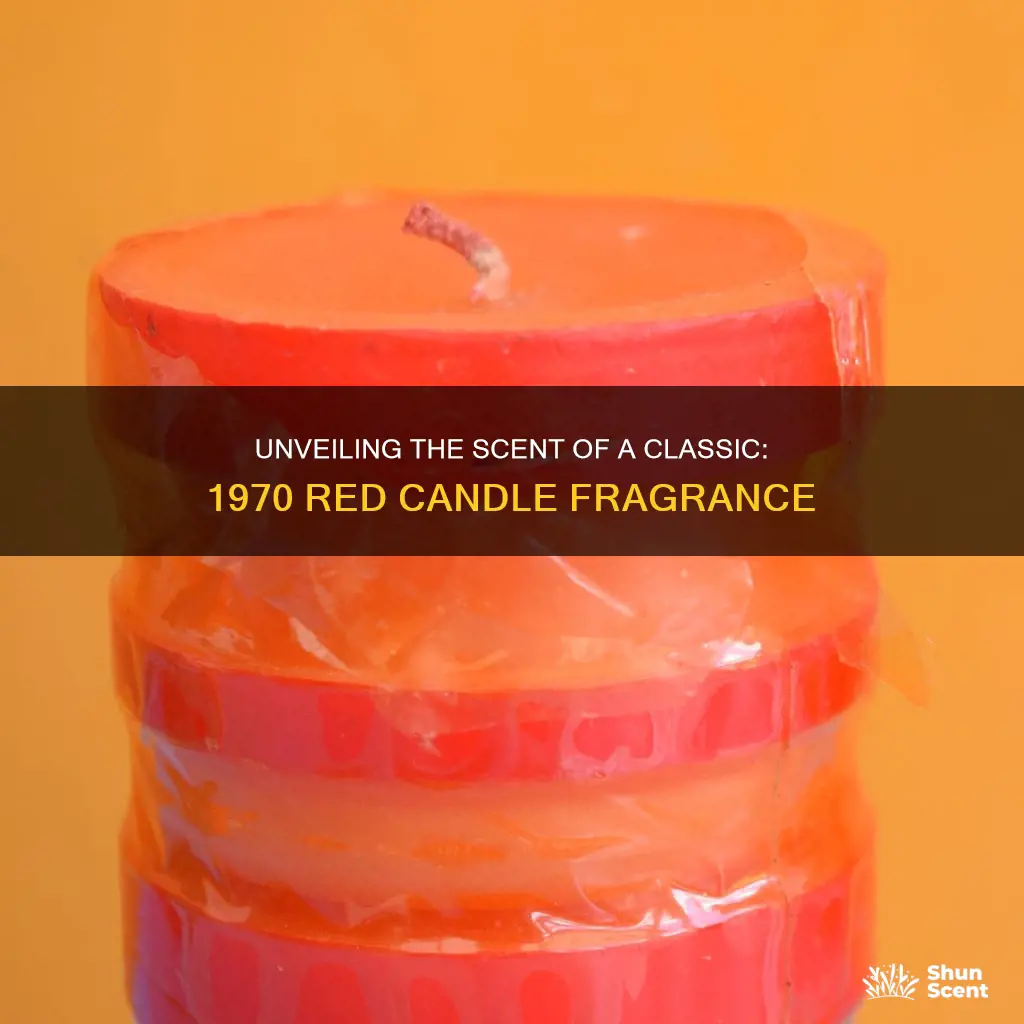 what fragrance woukd ha e beeb 1970 red candle