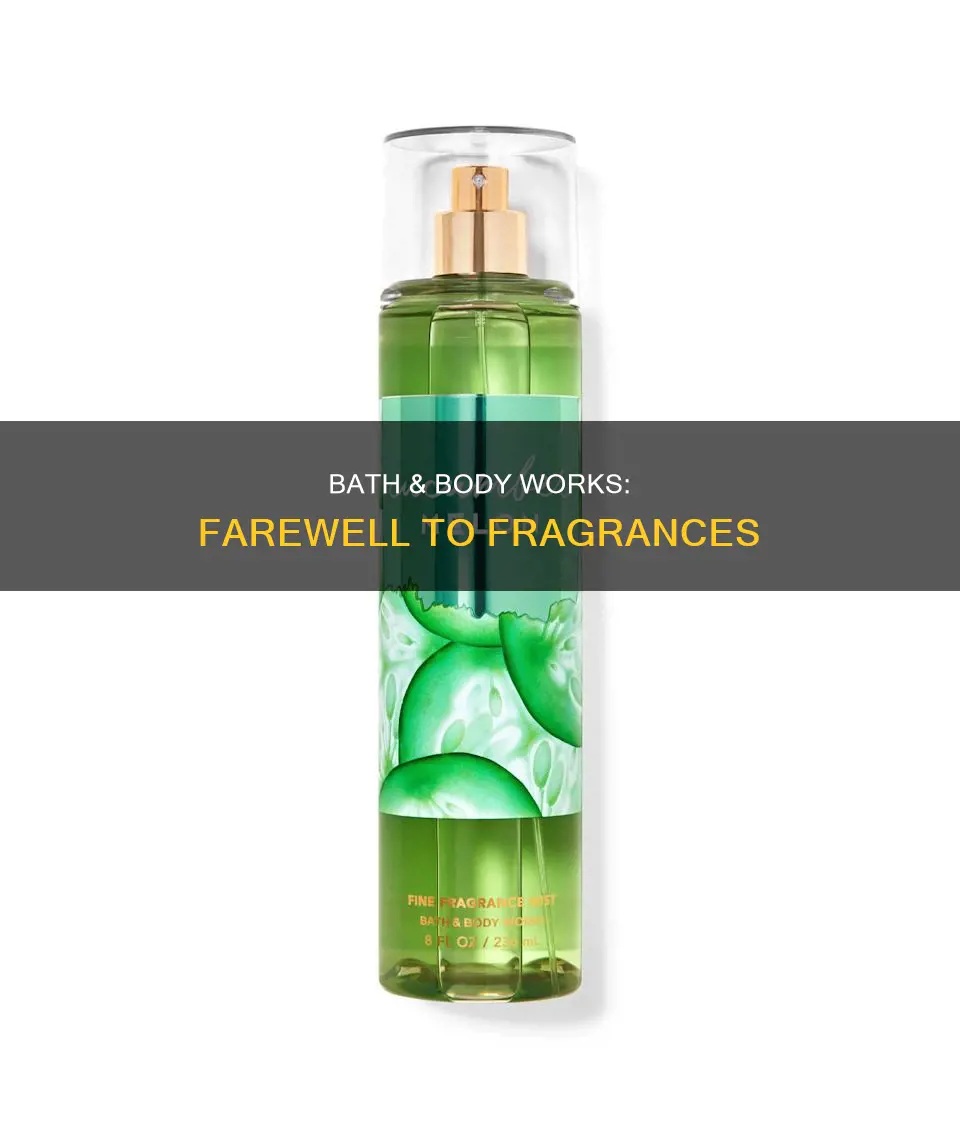 what fragrances are being retired at bathandbodyworks
