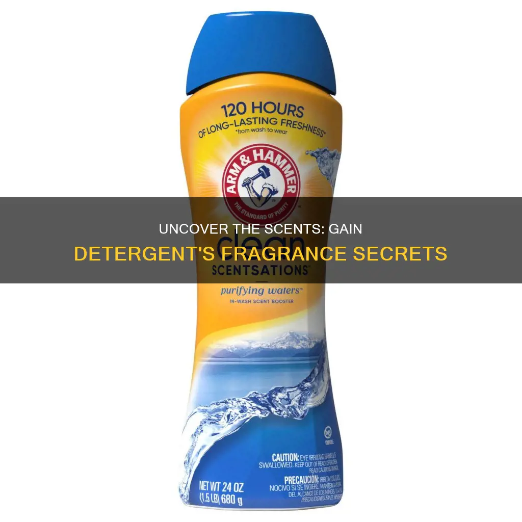 what fragrances are in gain detergent