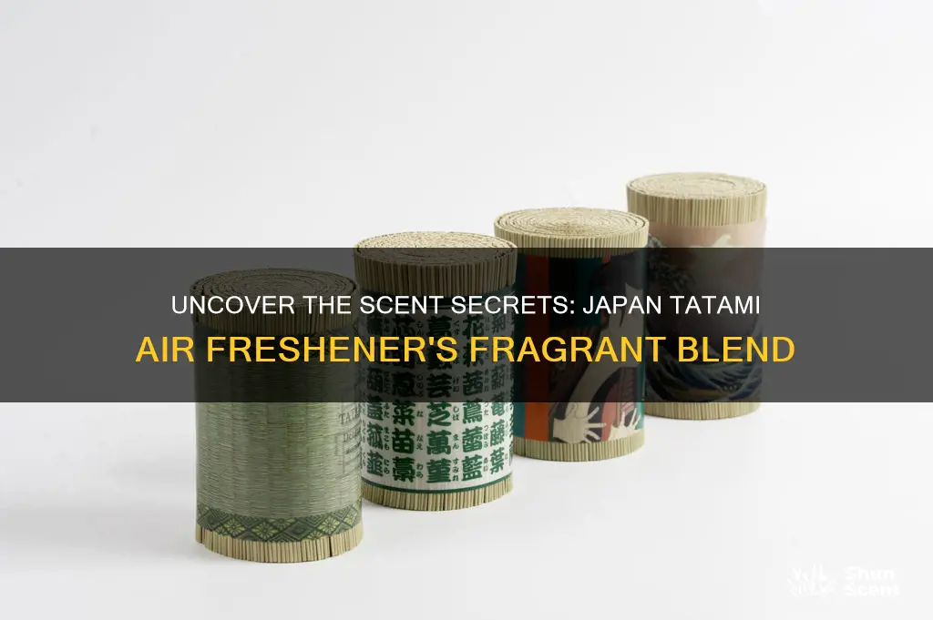 what fragrances are in japan tatami air freshener