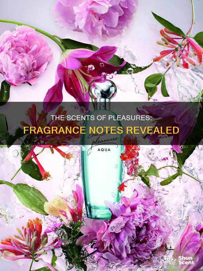 what fragrances are in pleasures