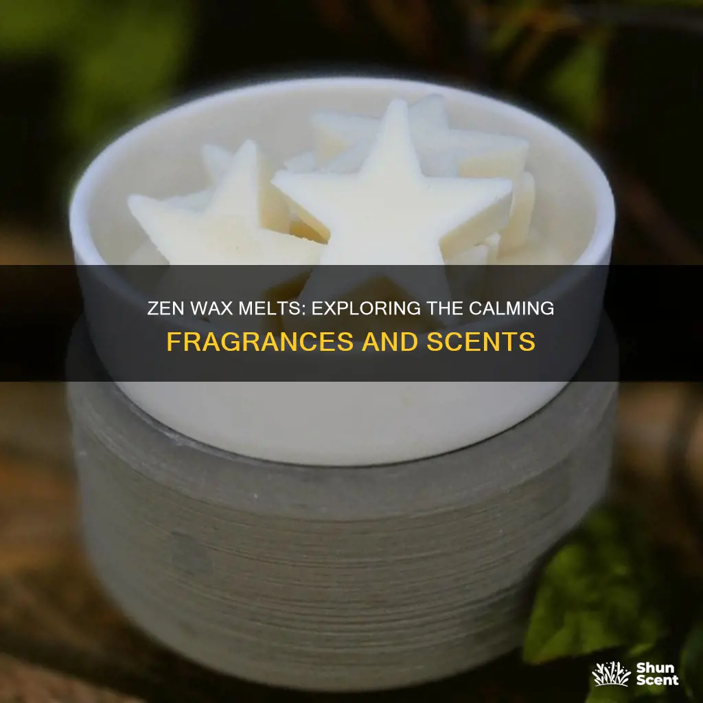 what fragrances are used to make zen wax melts