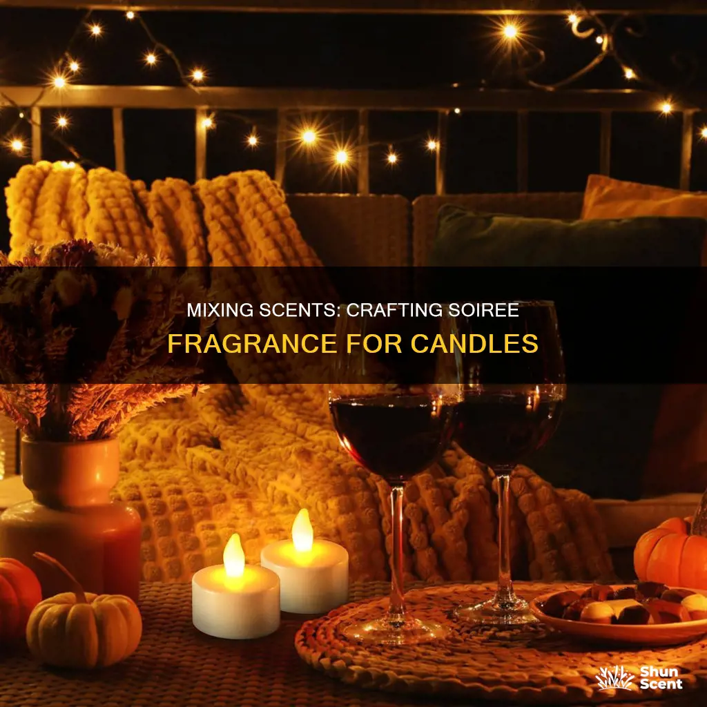 what fragrances do i mix to make soiree candle fragrance