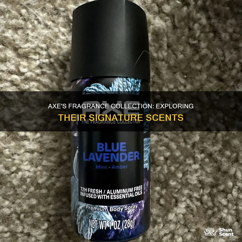 what fragrances do the axe cologne have