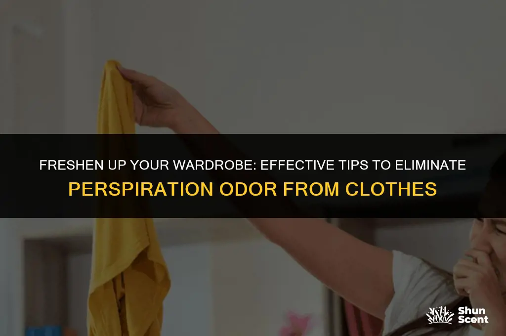 what gets perspiration odor out of clothes