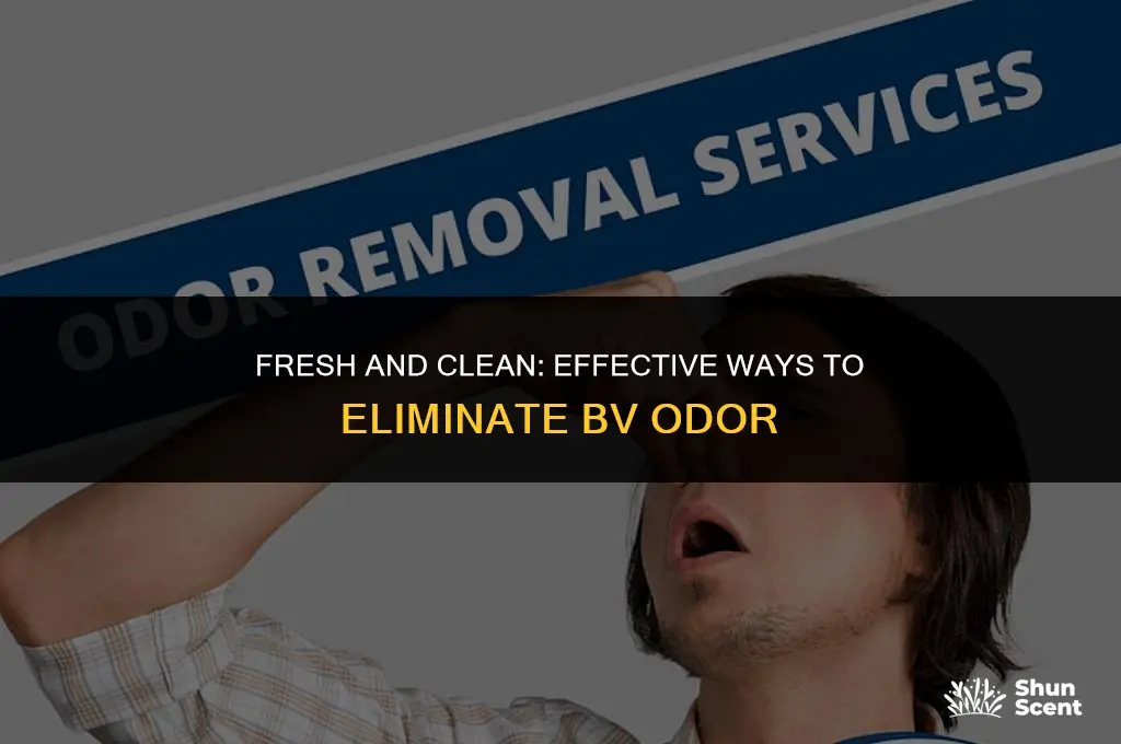 what gets rid of bv odor