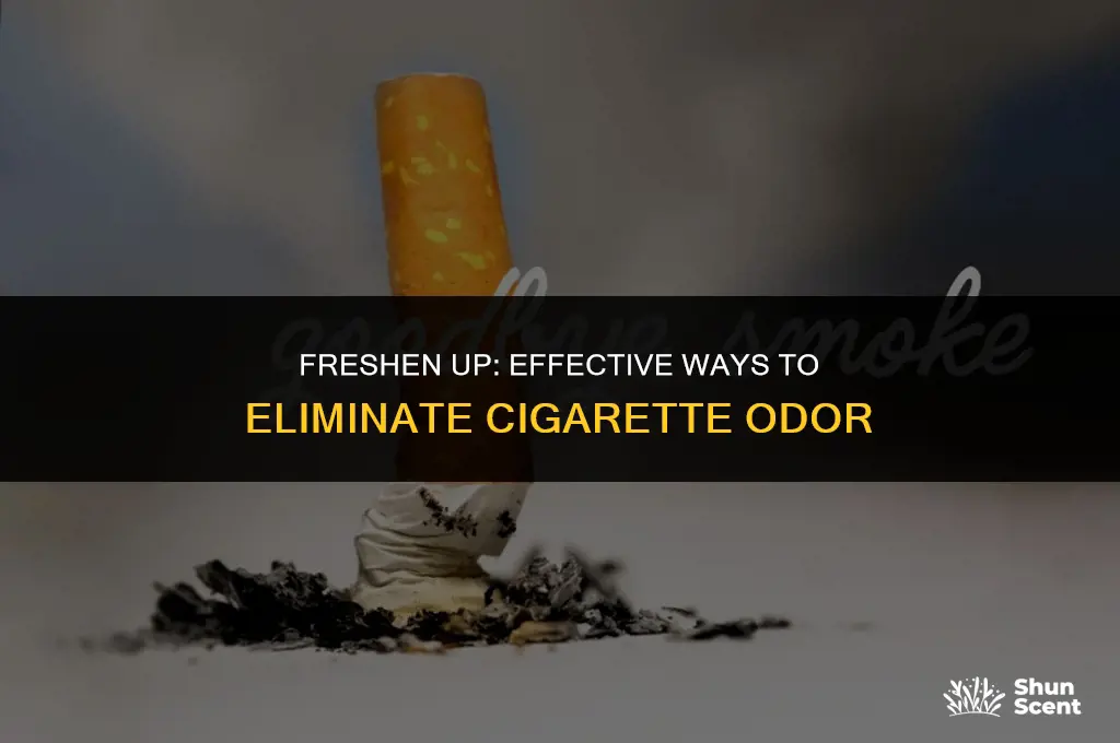 what gets rid of cigarette odor