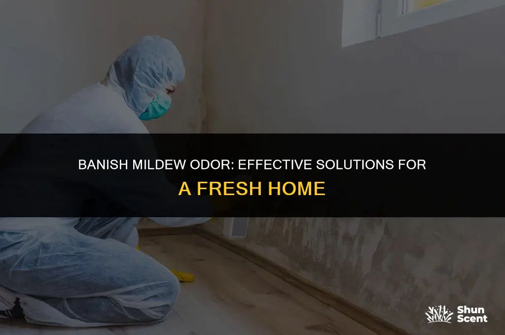 what gets rid of mildew odor