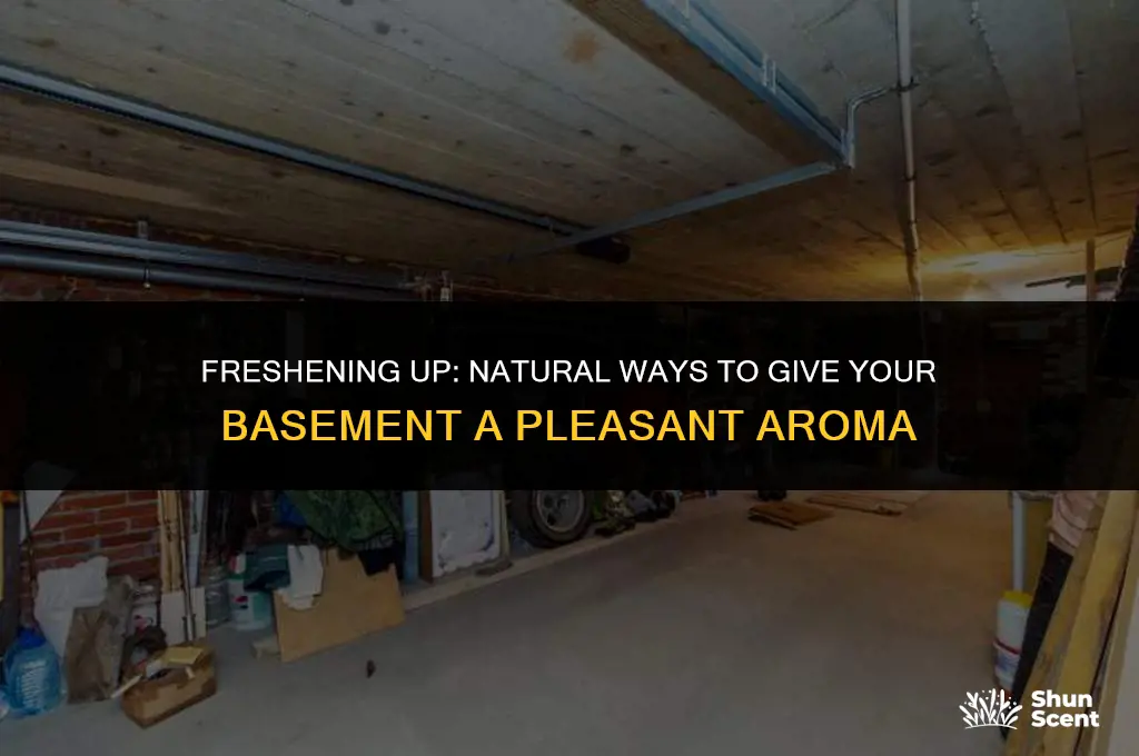 what give the basement a good scent