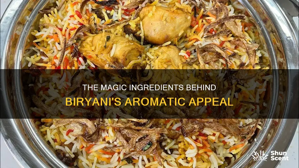 what gives aroma to biryani