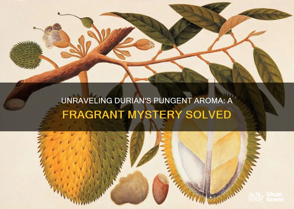 what gives durian fruit its aroma