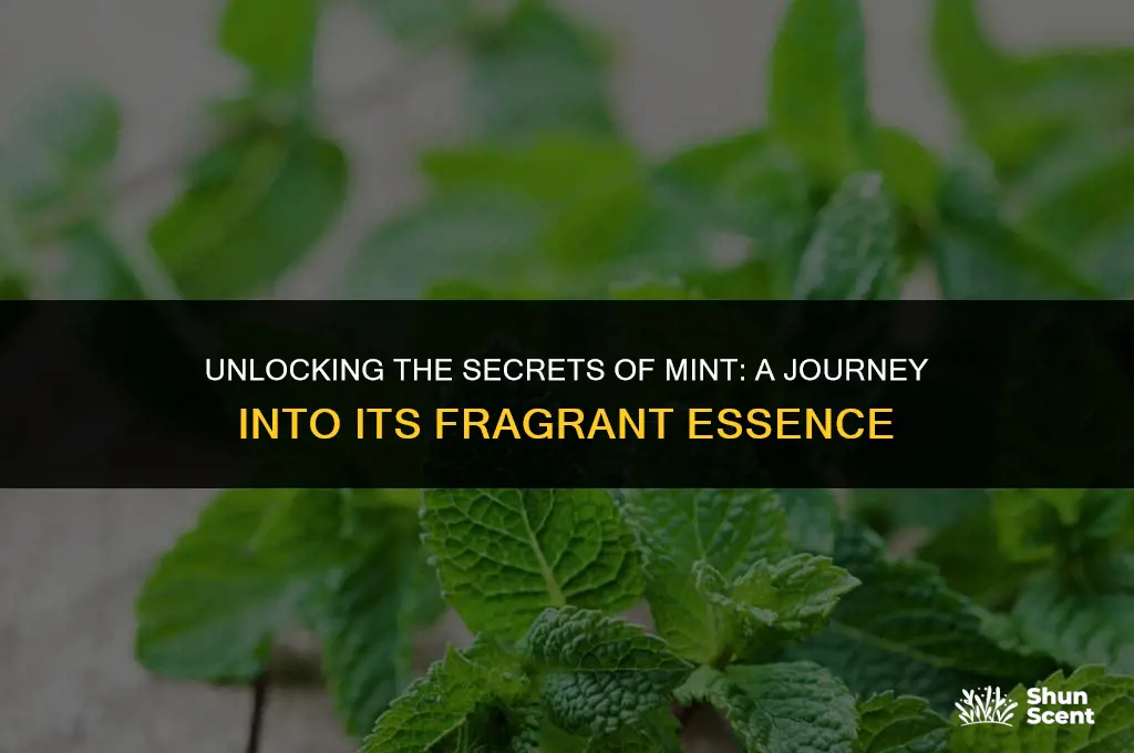 what gives mint leaves their scent
