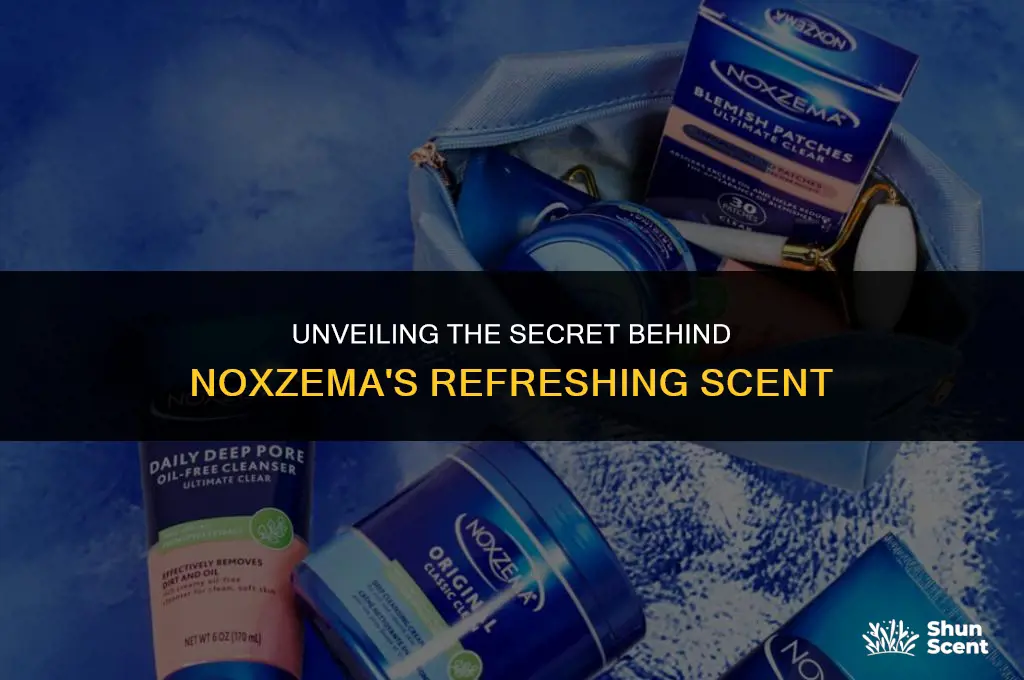 what gives noxzema its scent