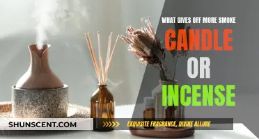 Candle vs Incense: Which One Produces More Smoke?