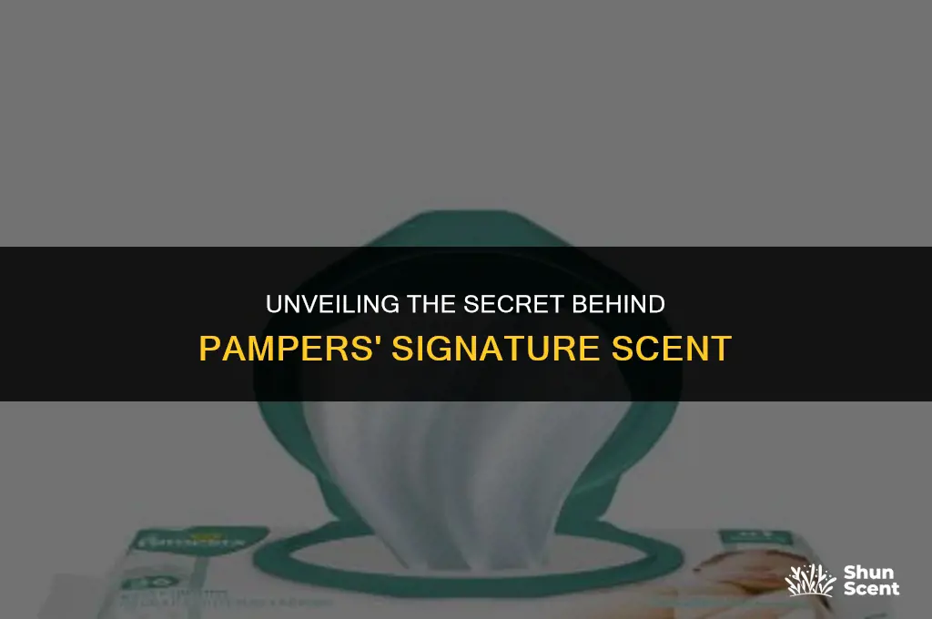 what gives pampers their scent