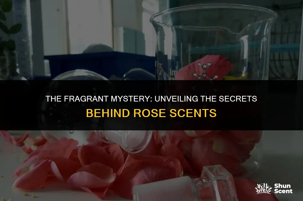 what gives roses their scent