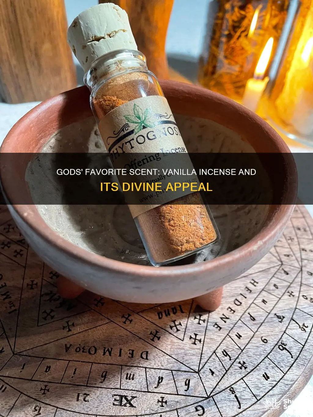 what gods like vanilla incense