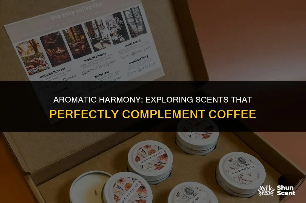 what goes well with a coffee scent
