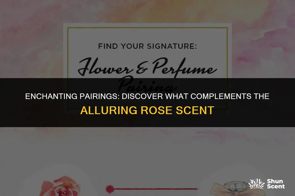 what goes well with rose scent