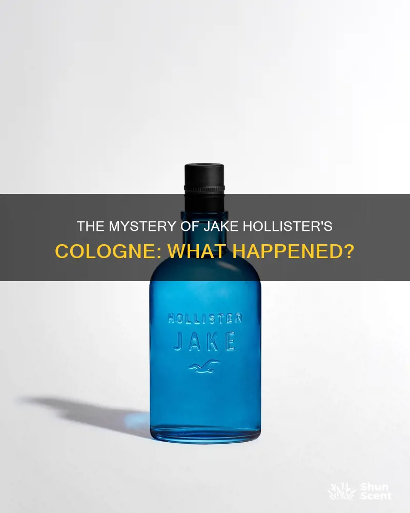 what happen to jake hollister cologne