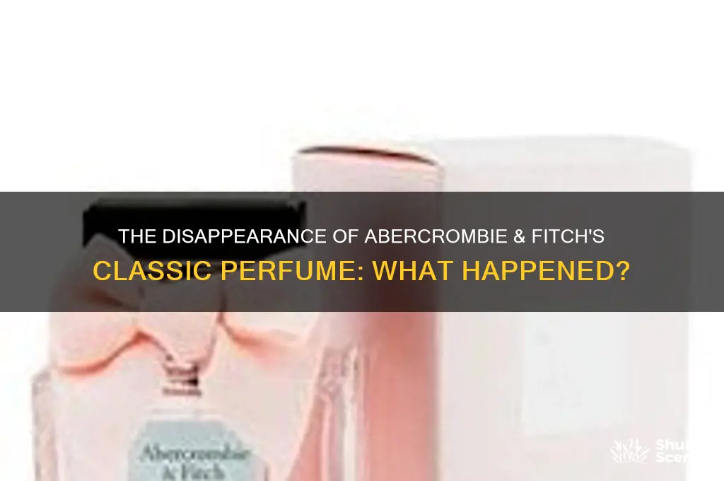 what happened to abercrombie and fitch classic perfume
