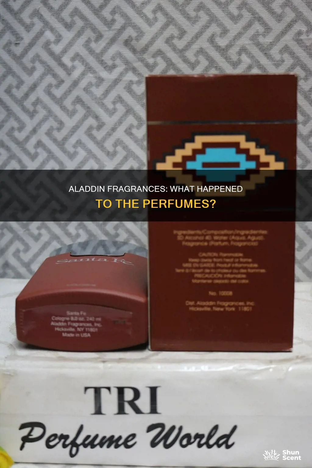 what happened to aladdin fragrances