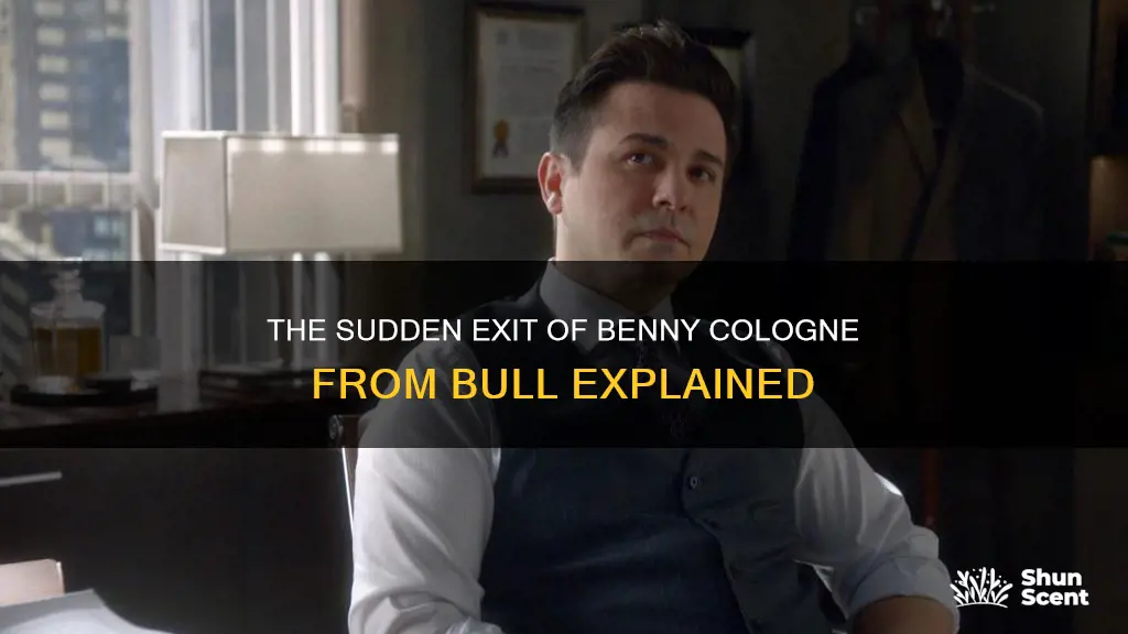 what happened to benny cologne in bull