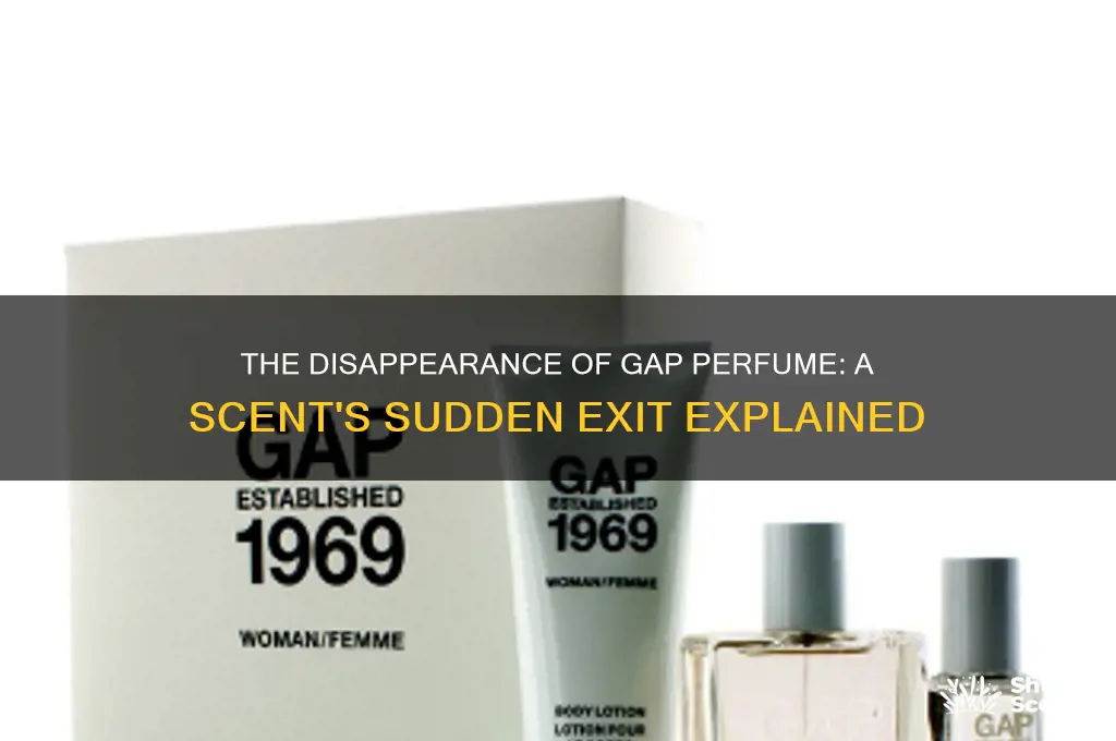 what happened to gap perfume