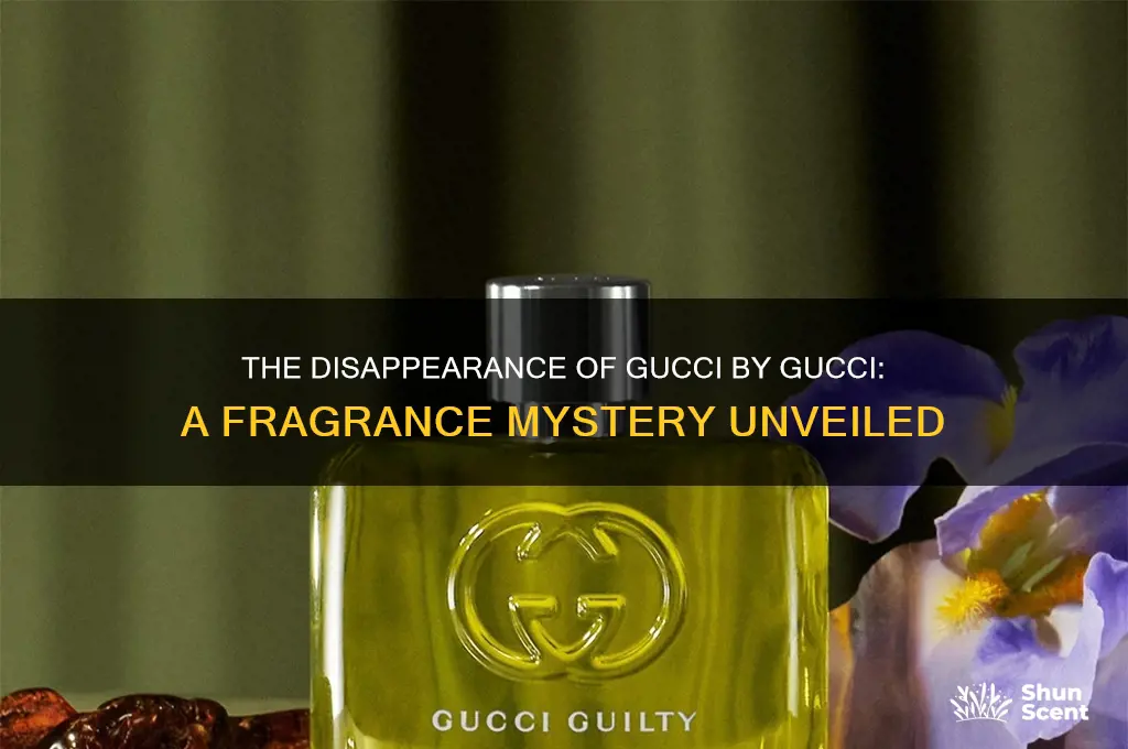 what happened to gucci by gucci perfume