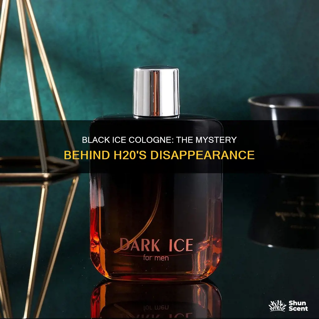 what happened to h20 black ice cologne