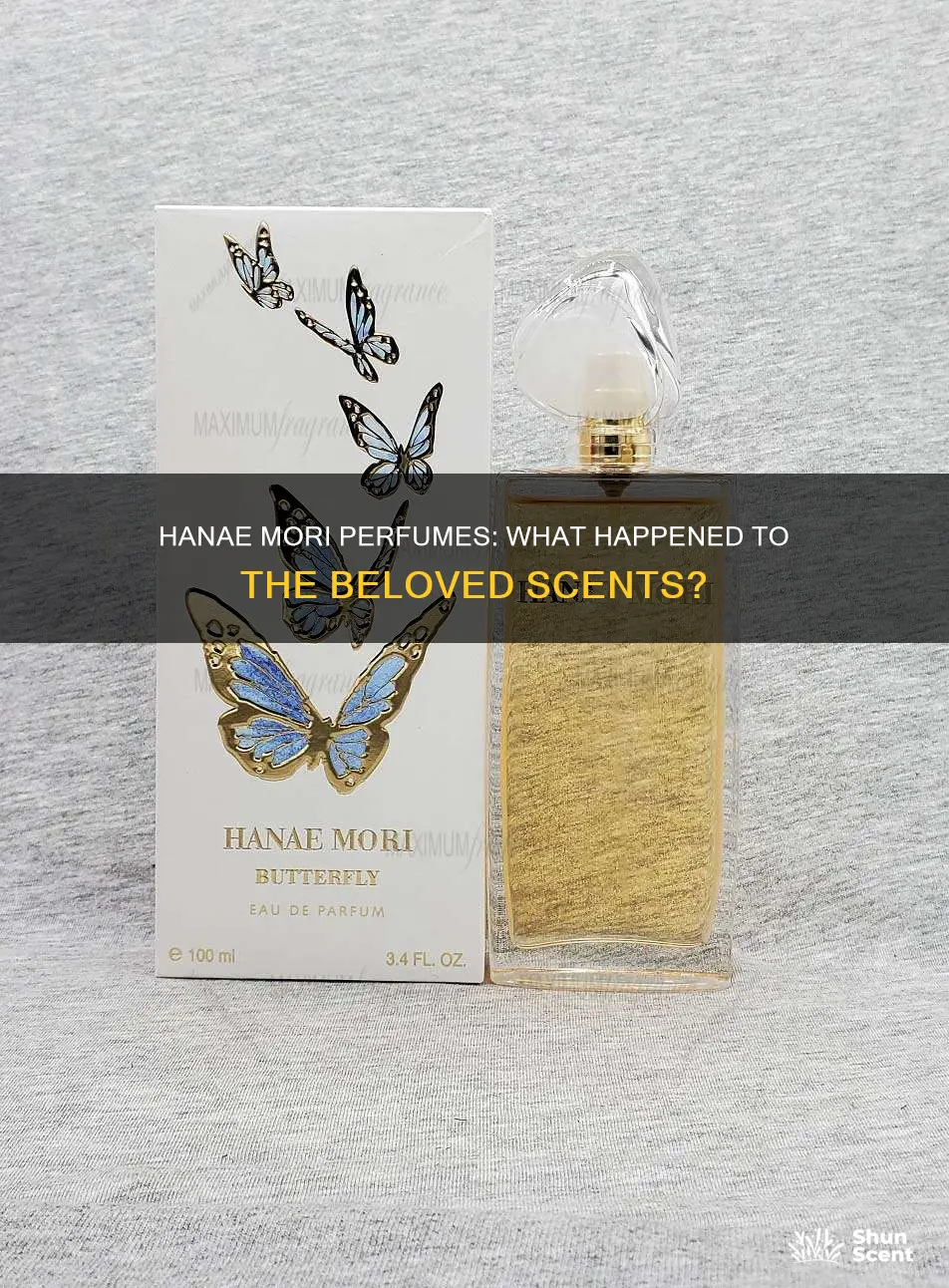 what happened to hanae mori perfume