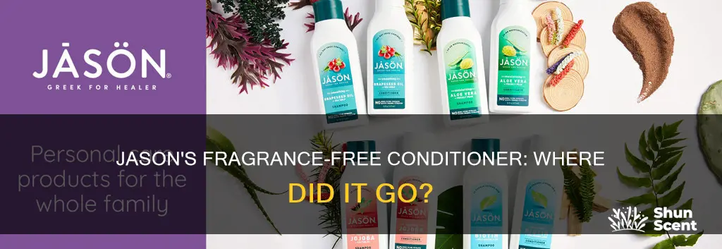 what happened to jason fragrance free conditioner