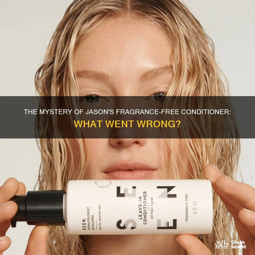 what happened to jason fragrance free conditioner