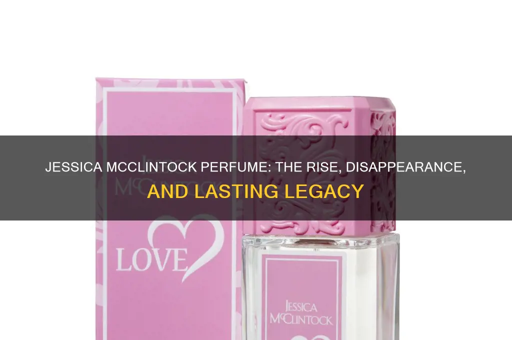 what happened to jessica mcclintock perfume