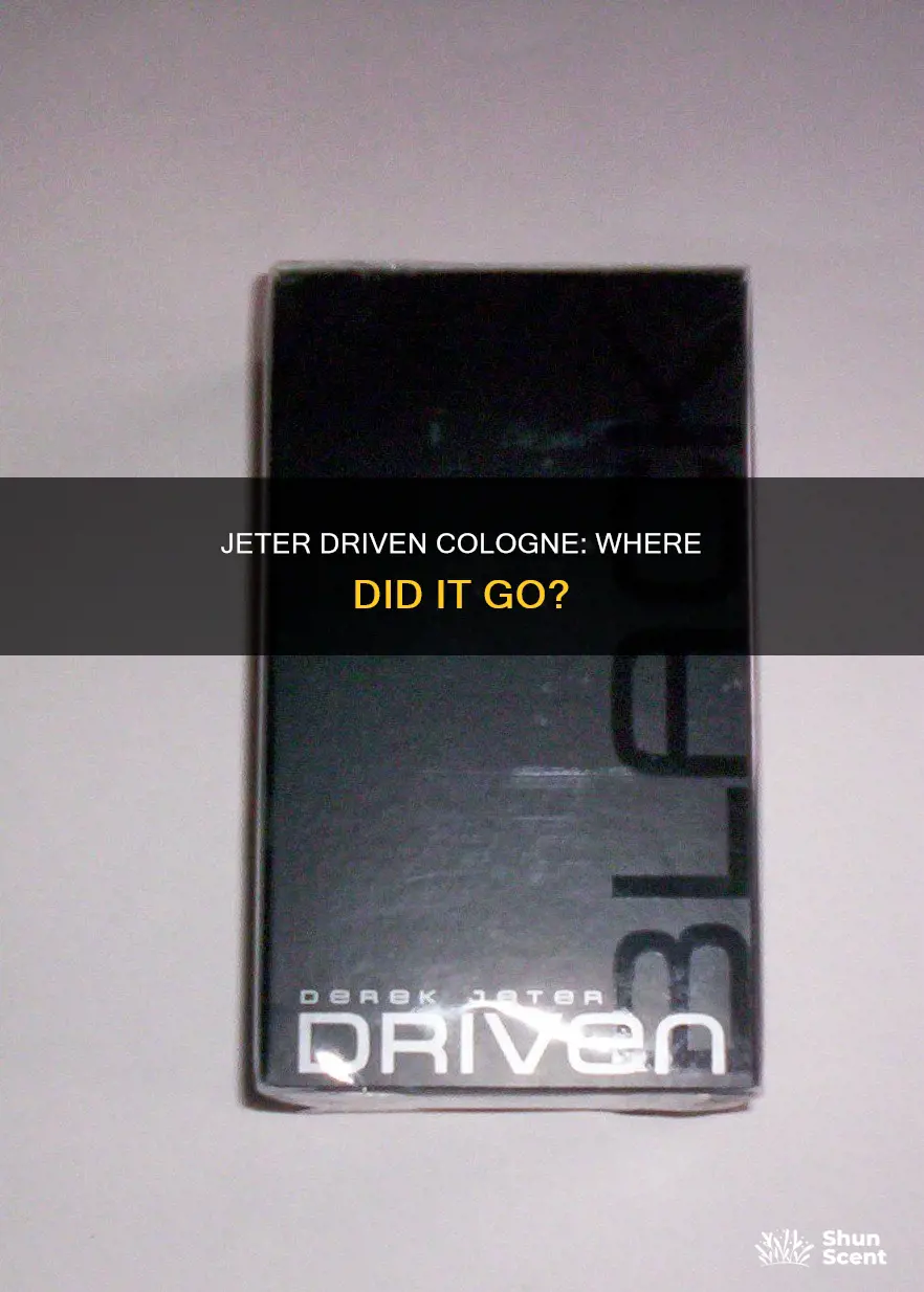 what happened to jeter driven cologne