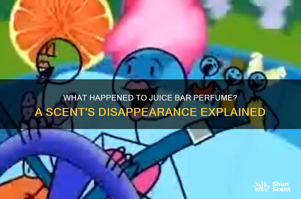 what happened to juice bar perfume