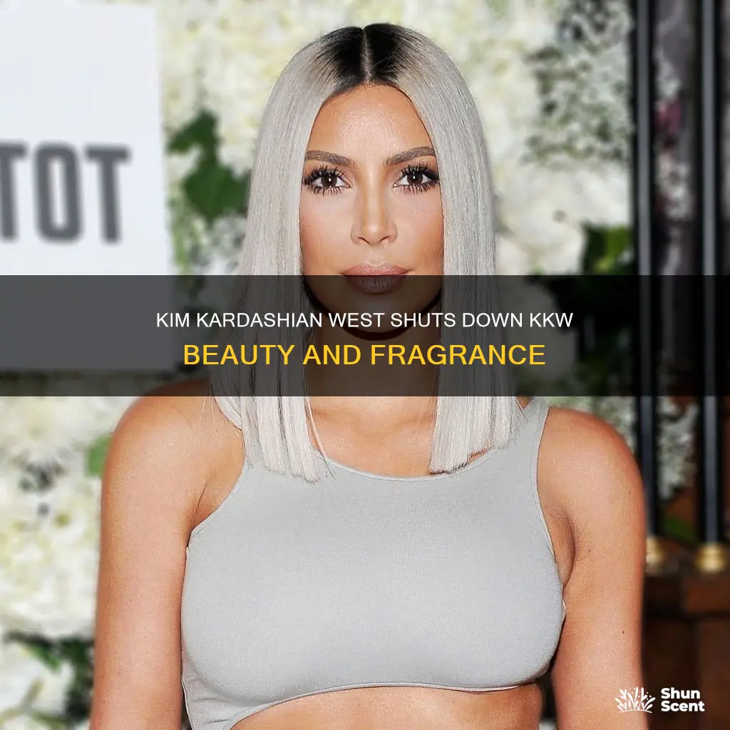 what happened to kkw beauty and fragrance
