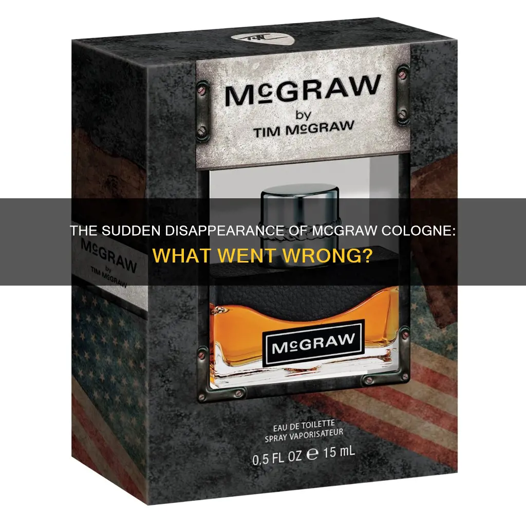 what happened to mcgraw cologne