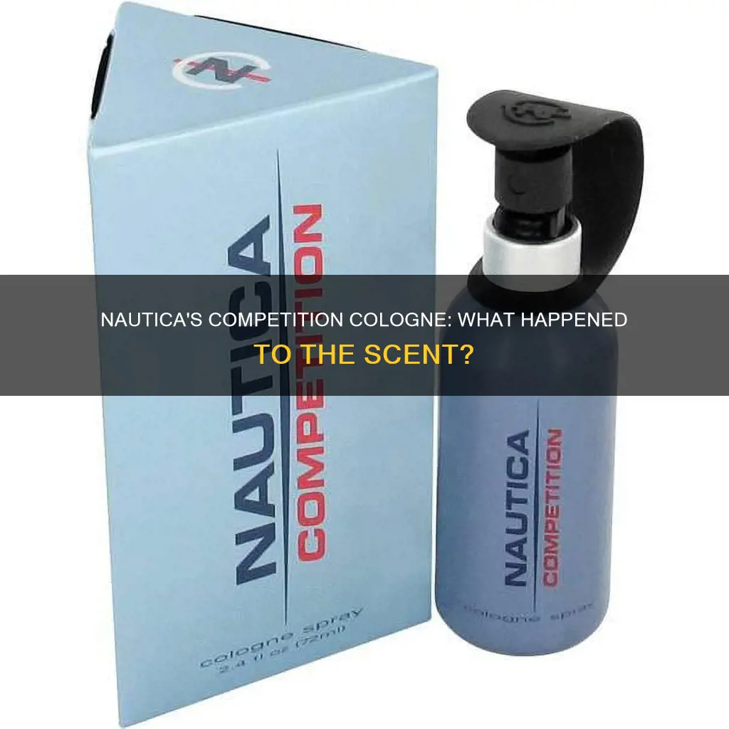 what happened to nautica competition cologne