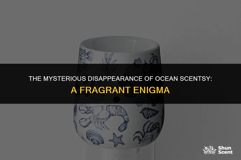 what happened to ocean scentsy scent