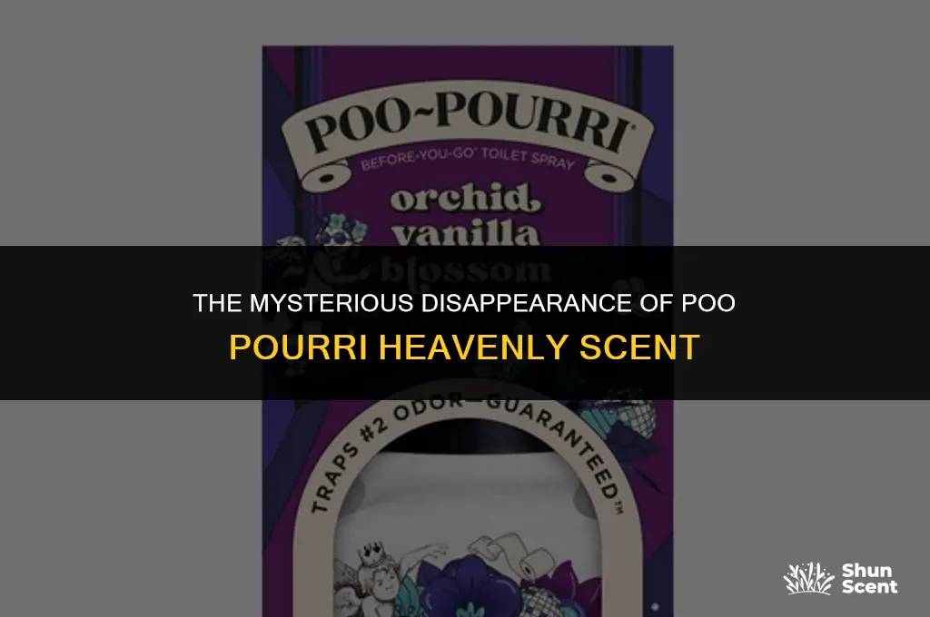 what happened to poo pourri heavenly scent