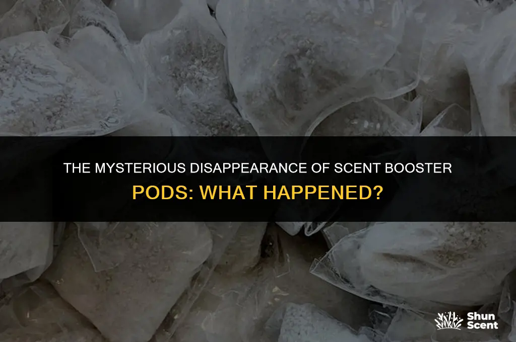 what happened to scent booster pods
