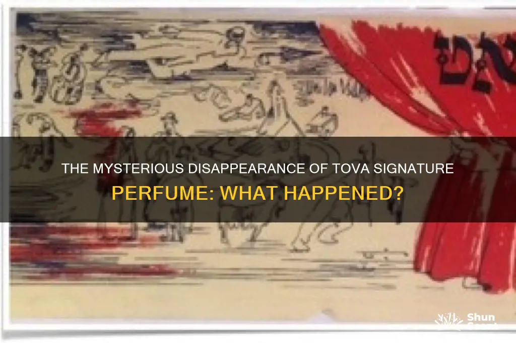 what happened to tova signature perfume