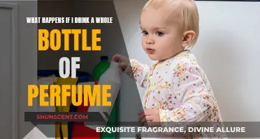 Perfume Poisoning: Drinking a Bottle of Fragrance