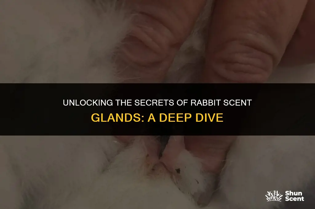 what happens if rabbits scent glands